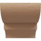 Ekena Millwork 10"W x 10"D x 10"H Wide Ridgewood Rough Cedar Woodgrain TimberThane Corbel, Primed Tan CORUR10X10X10RIDRCPR - alternate 2